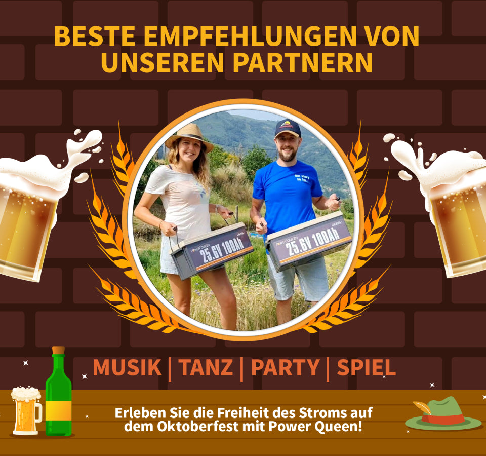 Auf das Sparen! Nutzen Sie unsere Oktoberfest-Rabatte!