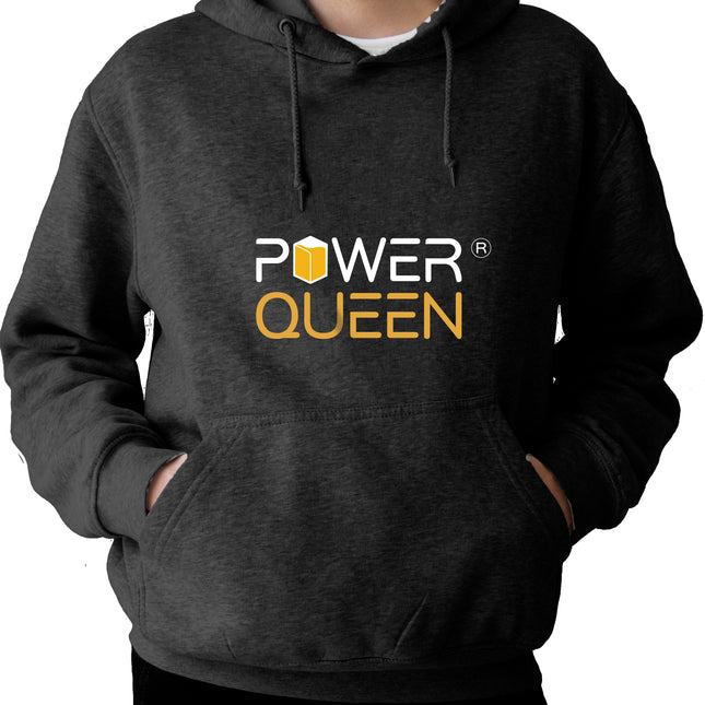 Camisa Power Queen de manga larga con capucha